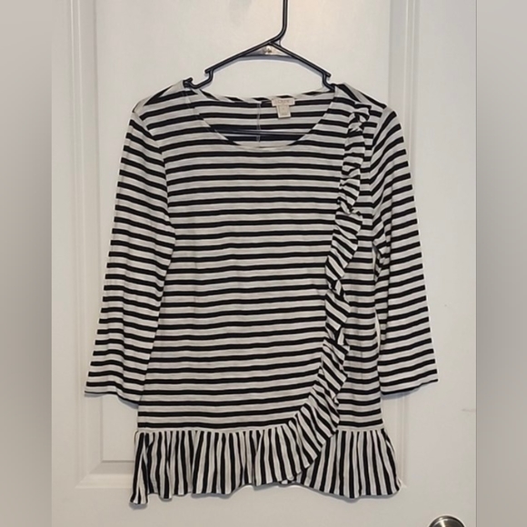 J. Crew Tops - J.Crew Top 3/4 Length Sleeve Size Small